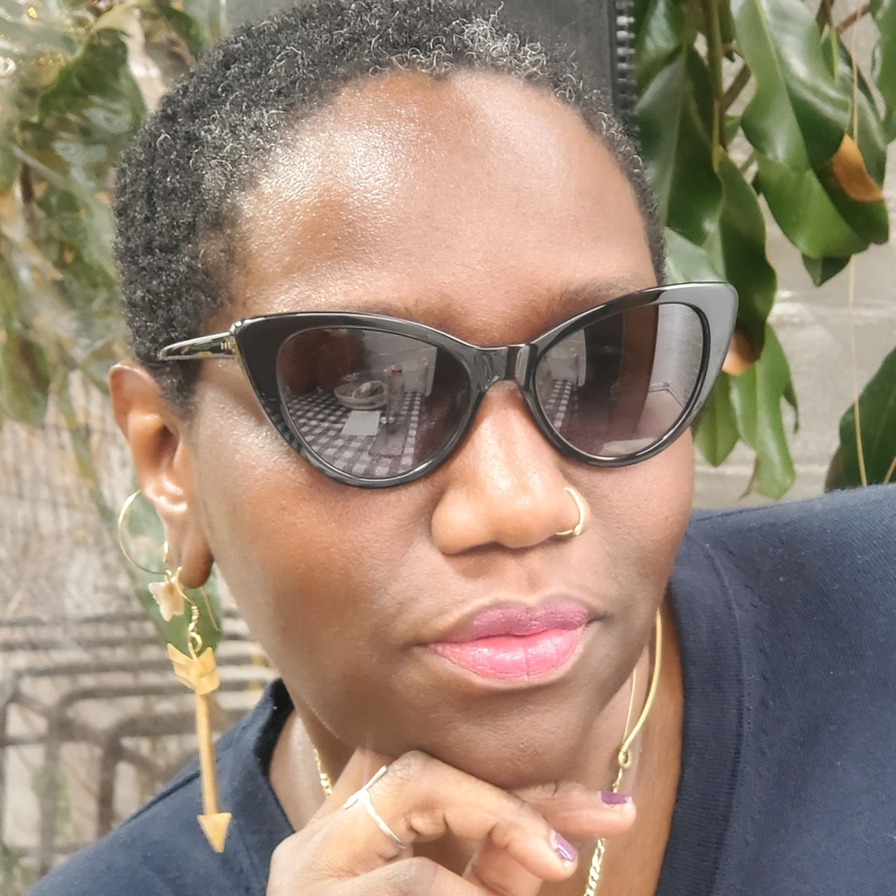 Stylish Black Banana Republic Sunglasses
